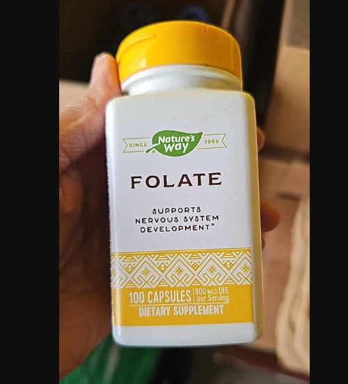 Nature's Way Folato Apoya el Desarrollo del Sistema Nervioso 100 Cap Foto 1 de 1