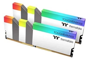 THERMALTAKE TOUGHRAM RGB MEMORY DDR4 4400MHZ 16GB (8GB X 2) R022D408GX2 -WHITE - Picture 1 of 7