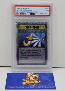 Pokemon 2002 Legendary Collection PSA 7 Scoop Up Reverse Holo 104/110 - Picture 1 of 4