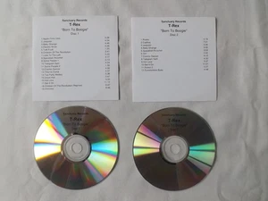 MARC BOLAN T.REX 2 PROMO CD's BORN TO BOOGIE - Picture 1 of 1