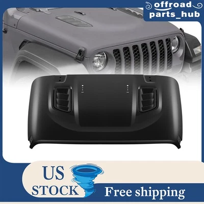 10th Style Hood Heat Dispersion For 2018-2025 Jeep Wrangler JL Gladiator JT - Image 1 of 4