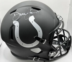 Daniel Jones Signed Autographed Indianapolis Colts Full Size Helmet PSA/DNA COA  - Picture 1 of 3