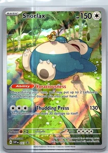 Snorlax - Promo SV: Tarjetas promocionales escarlata y violeta 051 casi nuevas - Imagen 1 de 2