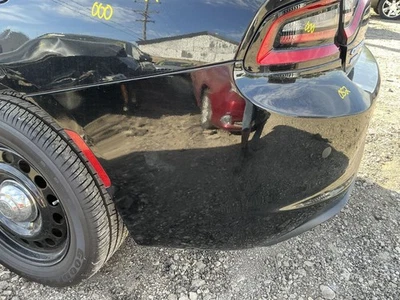 Rear Bumper Dual Round Exhaust Cutouts Fits 15-18 CHARGER 863311 - Image 1 of 4