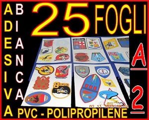 25 PEZZI CARTA AUTO ADESIVA FOTOGRAFICA PVC BIANCA LUCIDA X STAMPANTE LASER A2 - Foto 1 di 1
