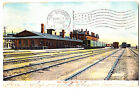 A View Of The Erie Depot, Hornell Ny 1908