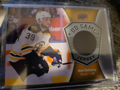 16/17 UD GAME JERSEY MATT BELESKEY CARD # GJ-BE - Image 1 of 2