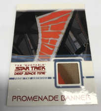 2007 The Quotable Star Trek Deep Space Nine Costume Card C20 Promenade Banner