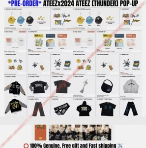 [NEW] ATEEZ 2024 ATEEZ [THUNDER] POP-UP +FREE GIFT /ATEEZ CRAZY FORM - Picture 1 of 73