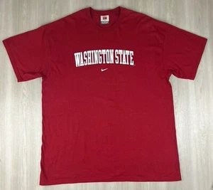 Vintage Y2K Nike Team Washington State Cougars Crimson T-Shirt Herren XXL - Bild 1 von 7