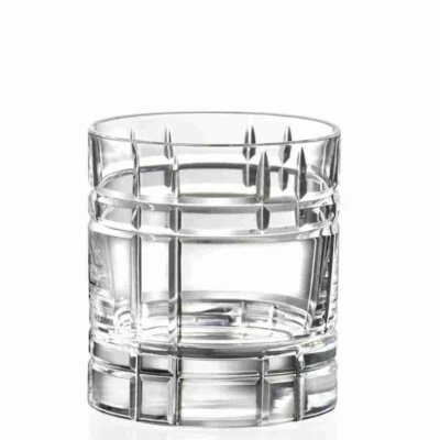 RCR, Any, Set 6 Bicchieri Old Fashion, Cristallo-Vetro