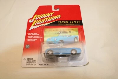 Johnny Lightning 1/64 Classic Gold Collection 1959 Austin Healey Sprite Car NUEVO Foto 1 de 4