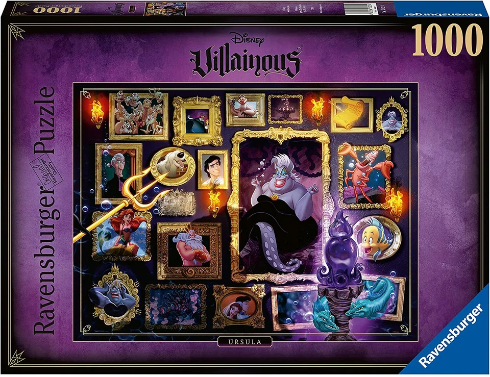 Ravensburger- Villainous Ursula Disney Puzzle 15027