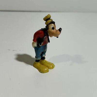 Brinquedo bobble de plástico pateta vintage anos 60 Walt Disney Productions - Imagem 1 de 4