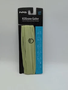 NRS H20zone Gaiter Neck Upf 50+ Nile Green New Camping Backpacking Hiking - Picture 1 of 2