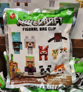 Monogram Minecraft Series 2 Factory Sealed Figural 3D Bag Clip from Sealed Case - Picture 1 of 3
