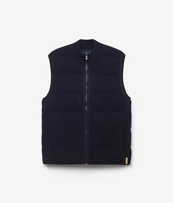Gilet uomo Falconeri reversibile senza maniche cashmere quit large nuovo con etichetta $565 - Immagine 1 di 4
