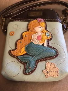Chala Cellphone Purse Mermaid Adjustable Strap Shoulder Bag Purse - Picture 1 of 6