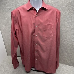 Untuckit Wrinkle Free Shirt Mens XL Boston Red Sox Long Sleeve Button Red - Picture 1 of 12