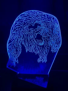 Hombre lobo americano en luz de Londres - Imagen 1 de 2