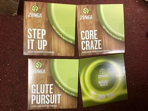 New Zumba Fitness Core Craze, Step it up, Glute Pursuit Zumba Step Cd Set - Picture 1 of 1