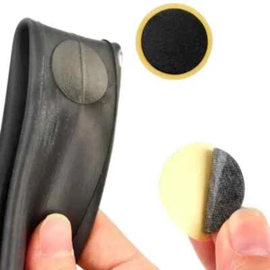 Herramienta de parches de neumáticos sin pegamento para bicicleta de 6 piezas reparación rápida parche de protección de neumáticos - Imagen 1 de 7