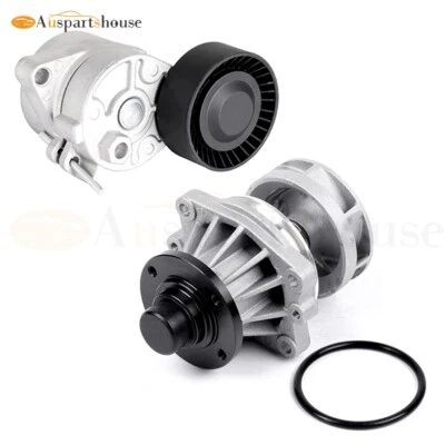 Belt Tensioner + Water Pump For BMW 330Ci 325xi 325Ci X3 Z4 X5 330xi 325i - Image 1 of 4