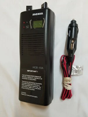 Rare HCB-10A Two Way Channel Radio Handheld Travel Distance Walkie Talkie - Image 1 of 4