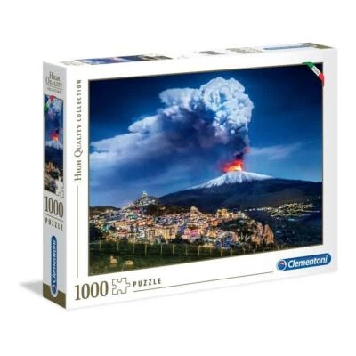 Puzzle 1000 Pezzi Etna Clementoni - Immagine 1 di 2