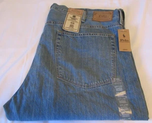 Polo Ralph Lauren Hampton Relaxed Straight  Jeans Size 44T X 34 - Picture 1 of 3