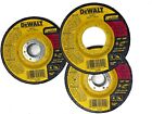 SET OF 3 DeWalt DW4514 Metal Grinding Wheel 4.5" X 1/4" X 7/8"