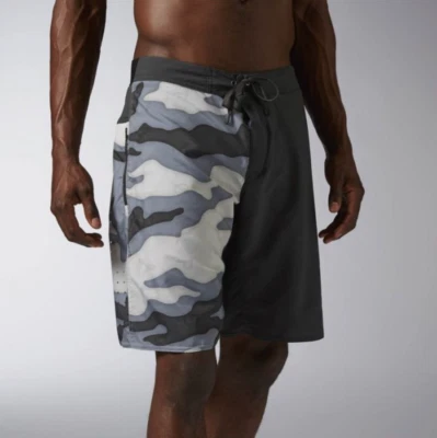 Reebok Mens One Series 2-in-1 Shorts / BNWT / Black / RRP £45 - Image 1 of 2