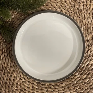 Vintage Denby Camelot Bread & Butter Plate 6.5" Dark Green Rim England Stoneware - Picture 1 of 5