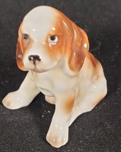 Vintage Dog Figurine Statue Beagle Hound Bernard Pointer Miniature 1.75" H  A57 - Picture 1 of 6