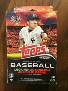 2014 Topps Baseball MLB Update Series Trading Cards Hanger Box - Factory Sealed! - Picture 1 of 2