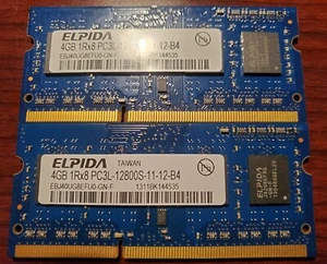 Authentic Elpida Fast Ram For Laptops, Mini-PCs SO-DIMM 4GB Multiple Modules - Picture 1 of 2