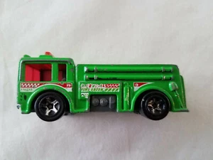 Mattel Hot Wheels 1976 Vintage Green Fire Eater Fire Rescue Race Truck Engine 9 - Picture 1 of 6