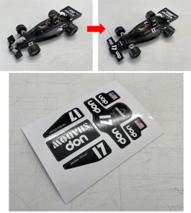 STICKERS POUR SHADOW DN1 FORMULE 1 CORGI 1/36eme NO DECAL AUTOCOLLANT DCS052 - Imagen 1 de 1