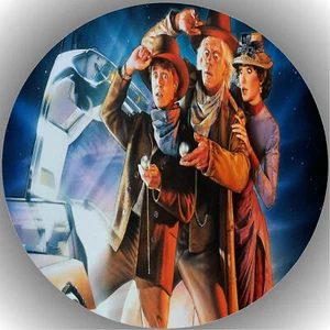 Tortenaufleger Geburtstag Tortenbild Fondant - Oblate Zurück in die Zukunft P4 - Bild 1 von 1