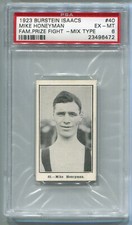 1923 Burstein Isaacs Famous Prize-Fighters Mix Type 40 Mike Honeyman PSA 6 EX-MT