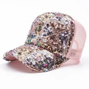 Fashion Baseball Diamond Sequin Cap - Bild 1 von 4