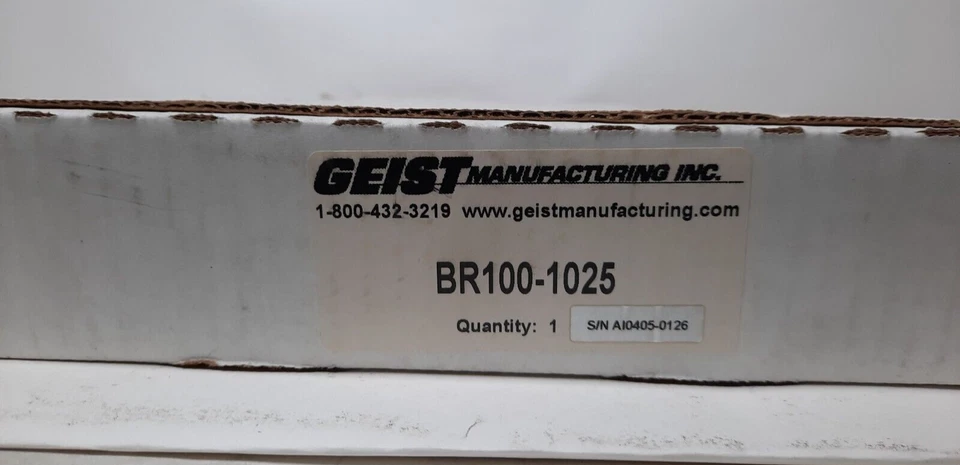 Geist BR100-1025 Rack Mount Power Stripe 10 Outlet - Image 1 of 4