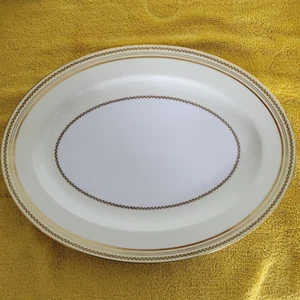 Plato grande ovalado para servir Noritake Fine China Caliban Pattern 3733 - Imagen 1 de 8