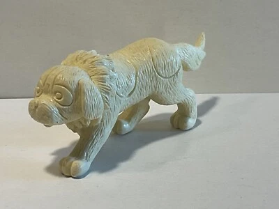 Heidi Comics Spain Figur 1986 Rohling unbemalt: Bernhardiner Josef - Bild 1 von 4