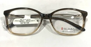 Elizabeth Arden Brown Fade Full Frame Glasses With Case EA1154521A 52-16-135 - Picture 1 of 7