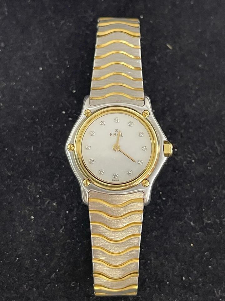 Ebel Classic Wave Woman’s Watch 23mm Case 18K Bezel - Image 1 of 1