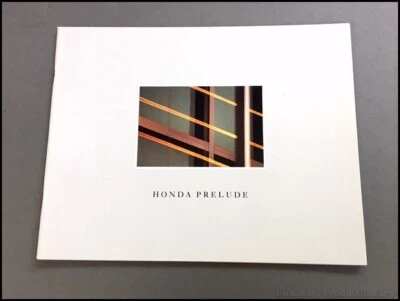 1990 Honda Prelude 30-page Original Car Sales Brochure Catalog - Si 4WS Foto 1 de 4