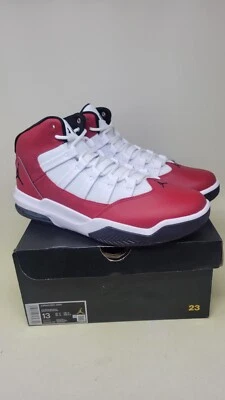 Nike Air Jordan Max Aura Gimnasio Rojo Negro Blanco Zapatos AQ9084-602 Para hombres Talla 13 Foto 1 de 4