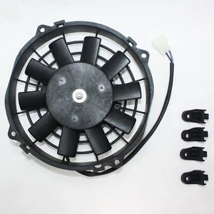 8 Inch Radiator Thermo Electric Cooling Fan 200cc 250cc Quad Dirt Bike ATV Buggy - Picture 1 of 8