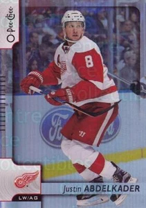 2017-18 O-Pee-Chee Rainbow Foil #350 Justin Abdelkader - Picture 1 of 1